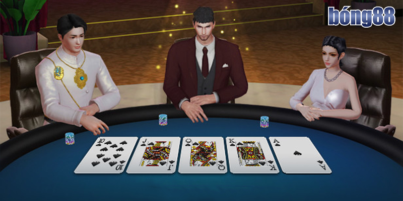 Game bài Poker đẳng cấp tại Bong88