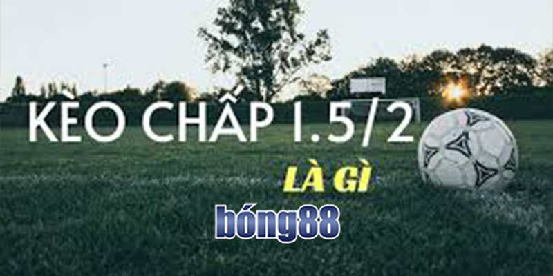 kèo chấp 1.5/2 là bao nhiêu